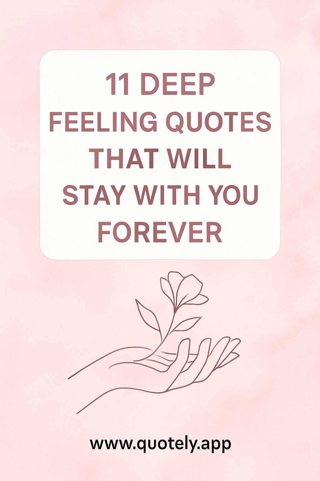 quotes deep feelings