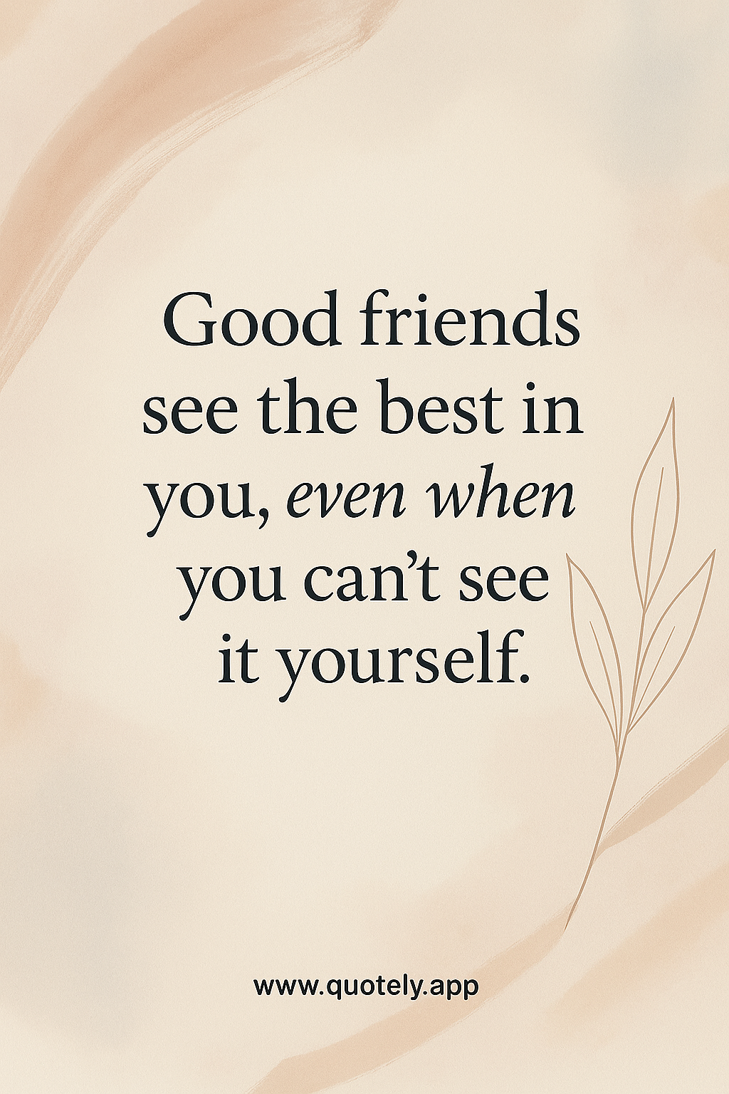 Quote about True friends