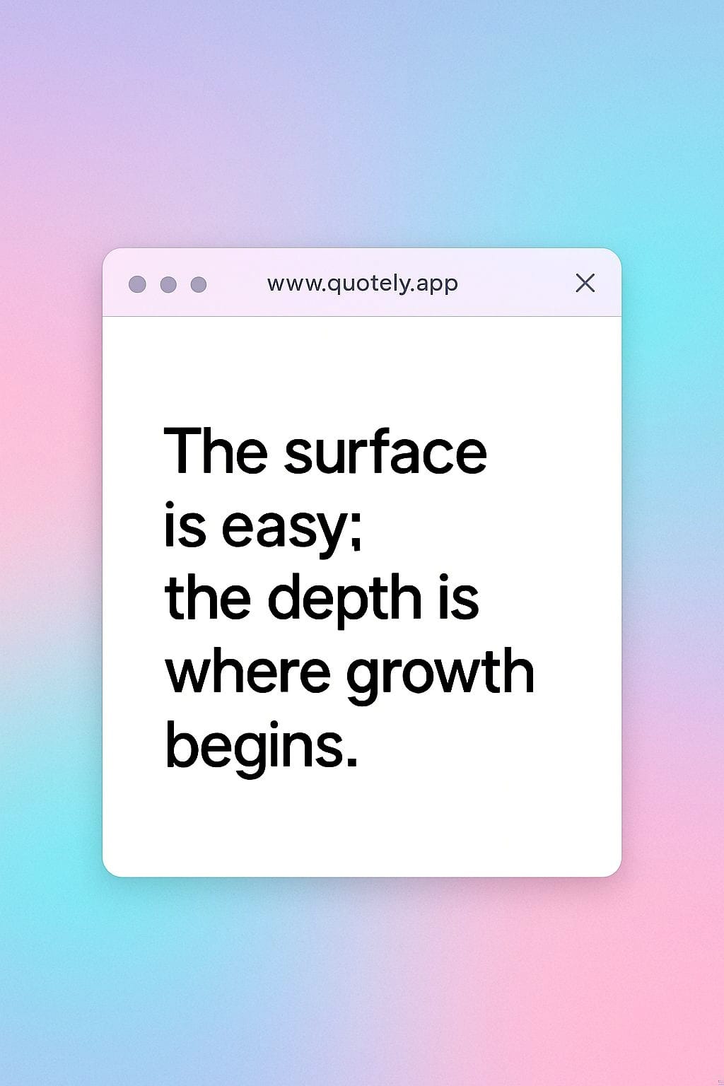 Reflection quotes