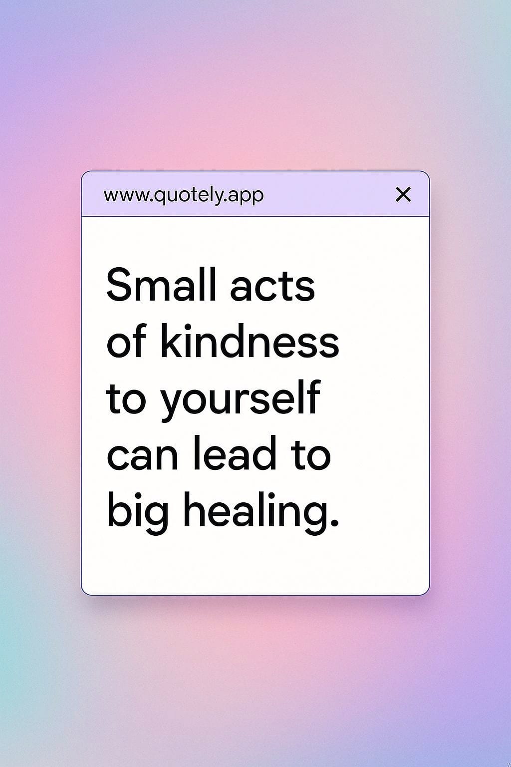 Healing transformation