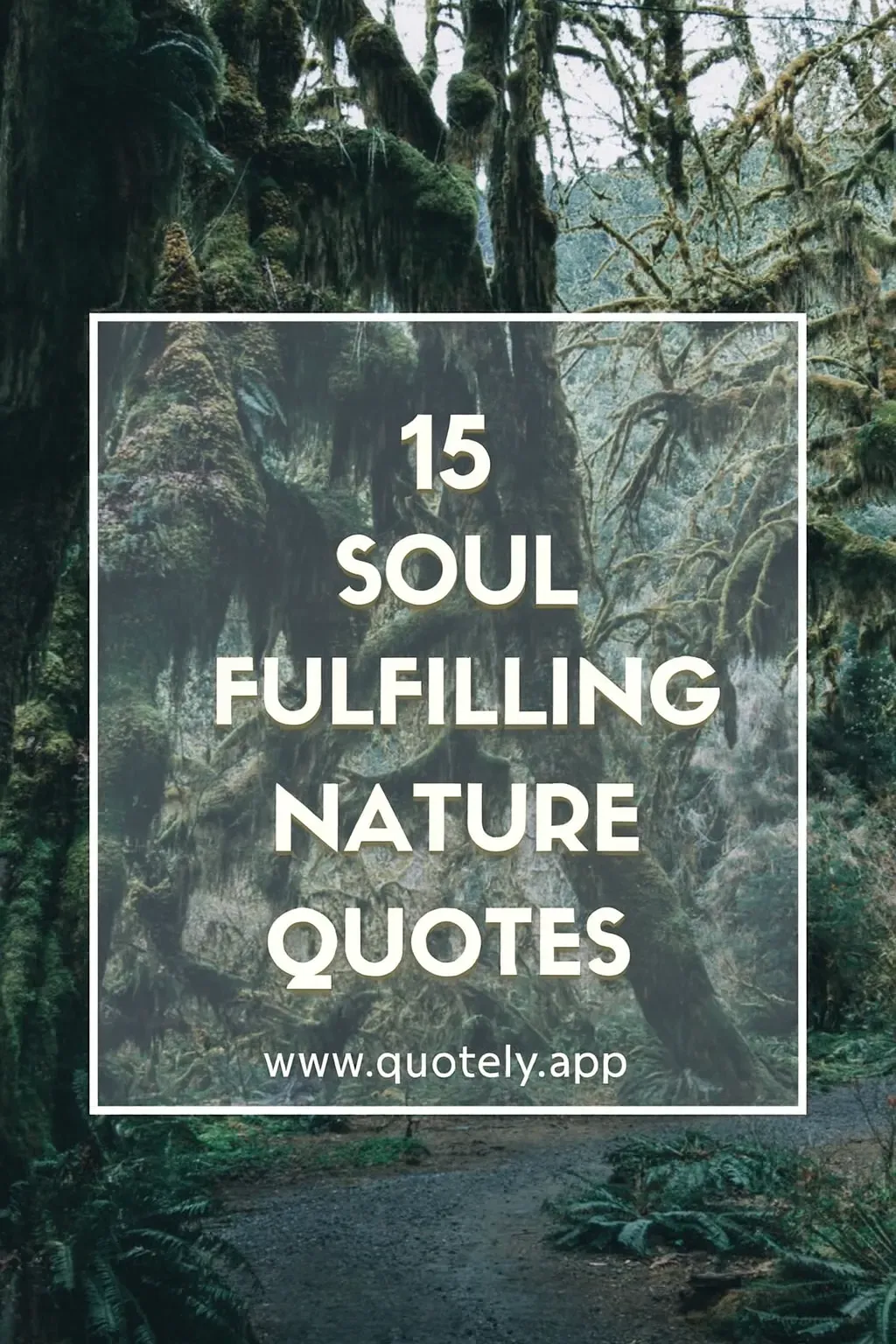 short nature quotes