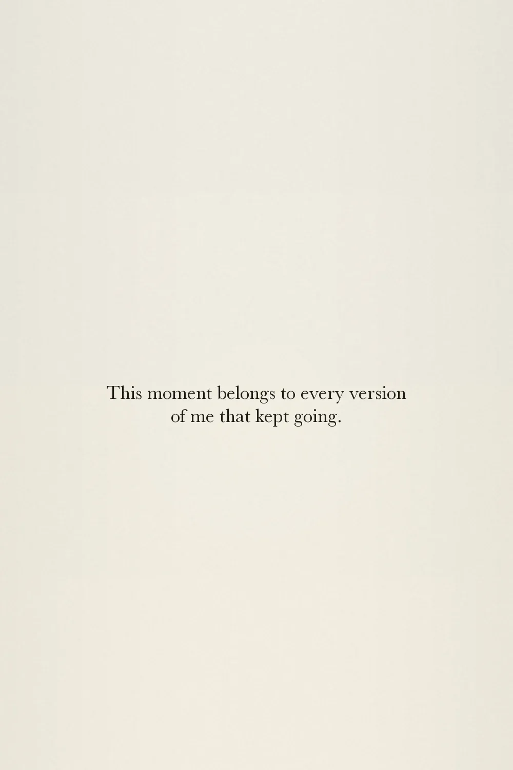 This moment belongs to every version of me that kept going.