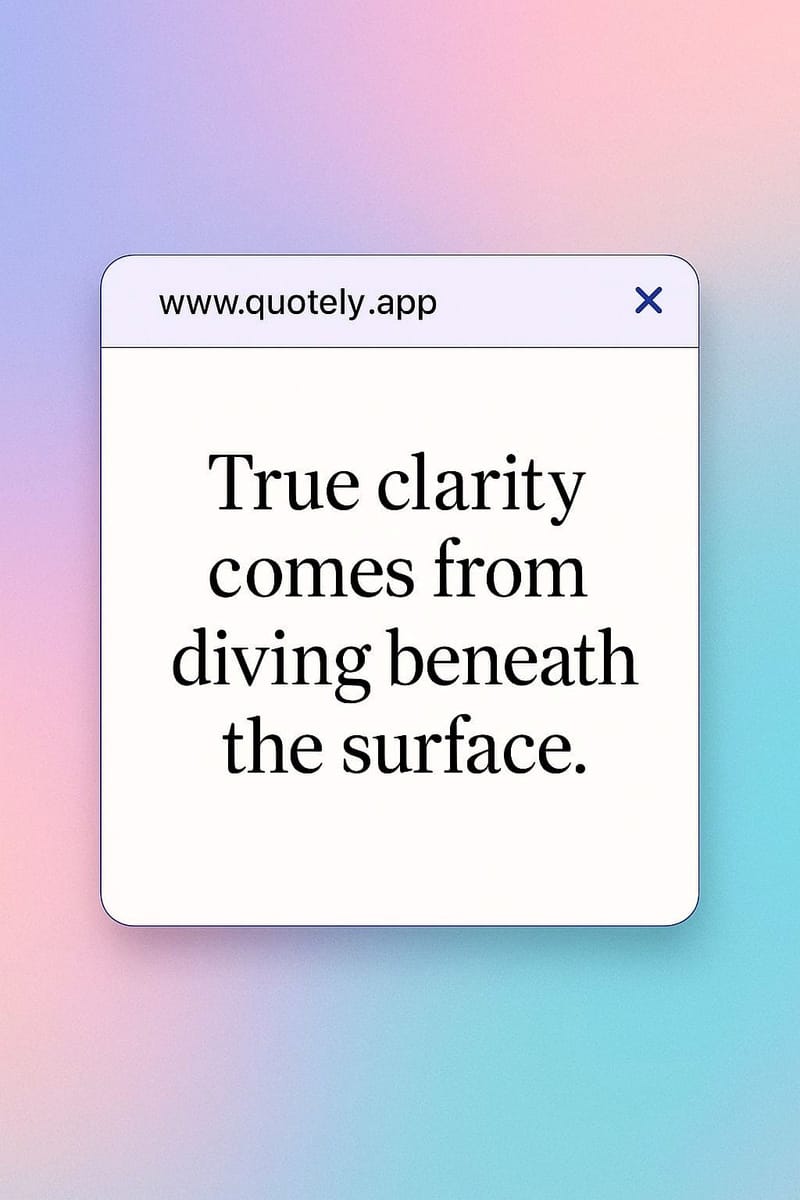11 Deep Quotes That Will Make You Think Twice